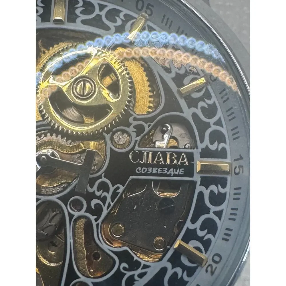 Men’s CJIABA GK1015 Watch With Leather Band